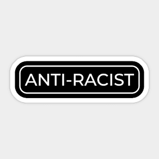 The Anti-Racist Sticker